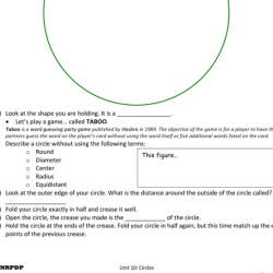 Chapter 9 circles geometry test answers