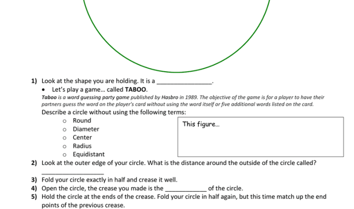 Chapter 9 circles geometry test answers