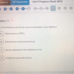 Unit 9 progress check mcq