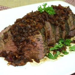 Beef tenderloin marsala north italia