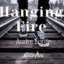 Hanging fire audre lorde analysis