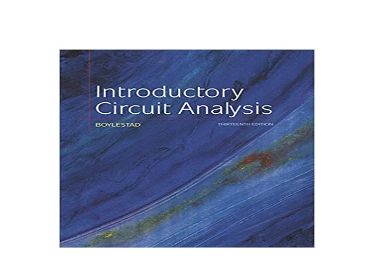 Introductory circuit analysis 13th edition