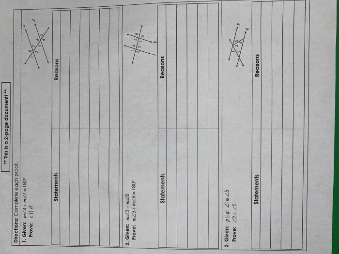 Chapter 3 parallel and perpendicular lines answers