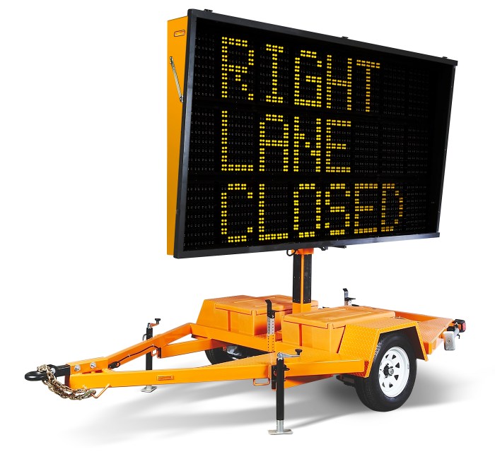 Electronic highway message boards communicate