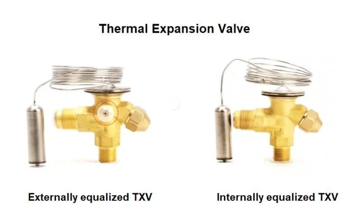 Equalized externally valves