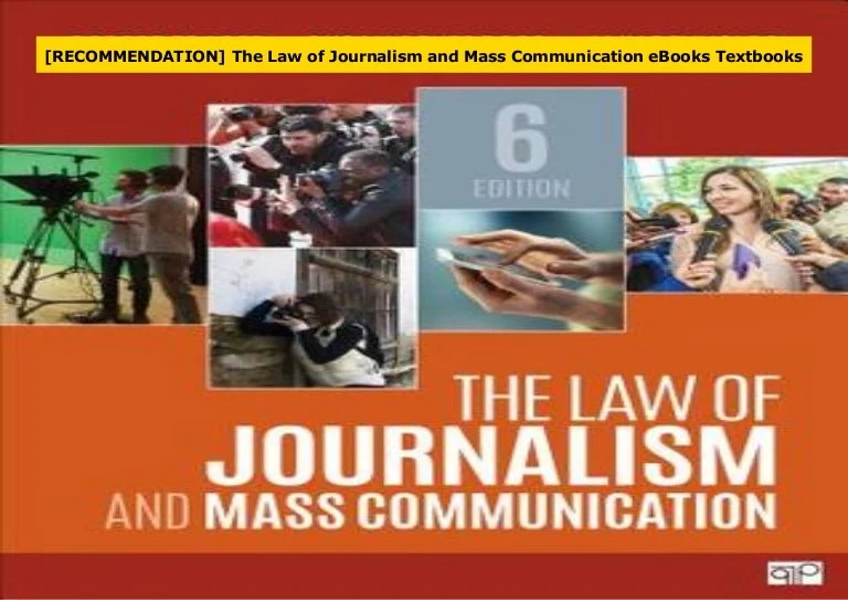 The law of journalism and mass communication 7th edition